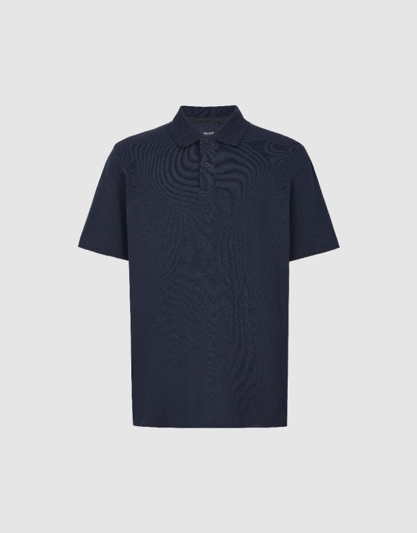 Button Half Placket Straight Polo Shirt - Image 26