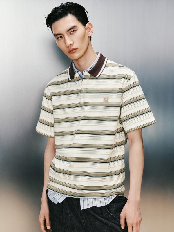 Striped Polo T-Shirts - Image 2