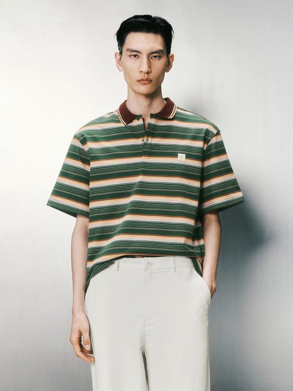 Striped Polo T-Shirts