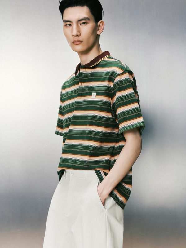 Striped Polo T-Shirts - Image 2