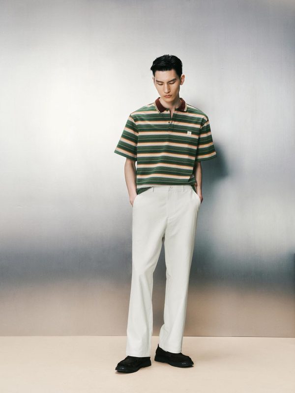 Striped Polo T-Shirts - Image 3