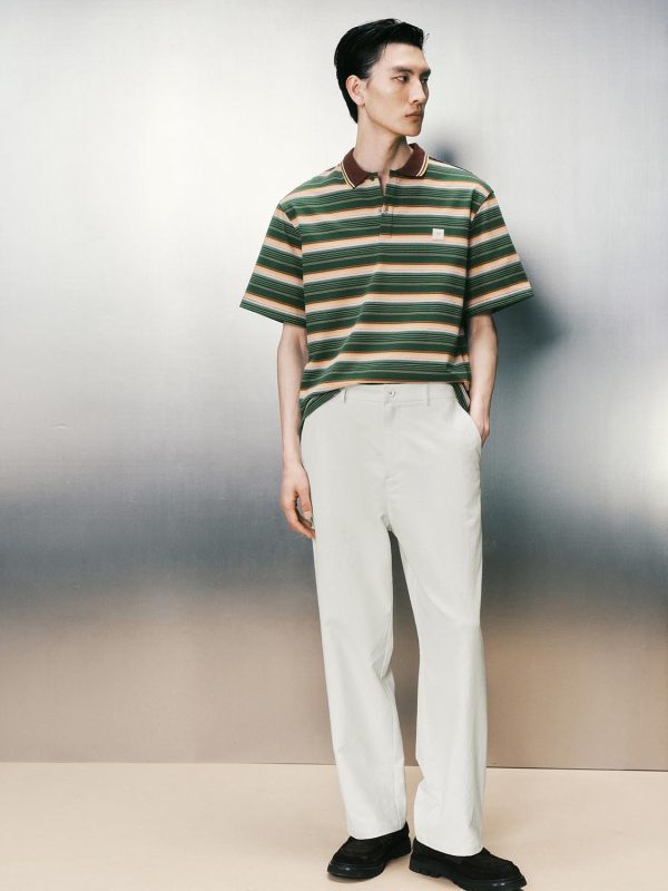 Striped Polo T-Shirts - Image 4