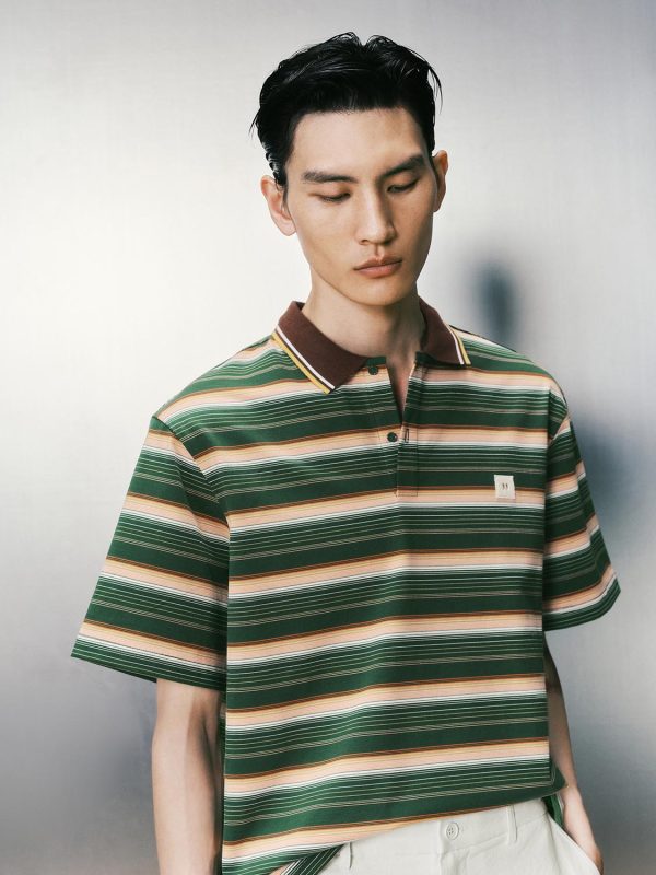 Striped Polo T-Shirts - Image 5