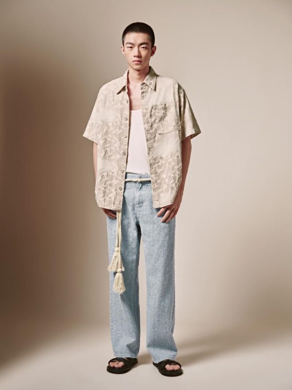 Denim Short Sleeve Shirts - Image 4