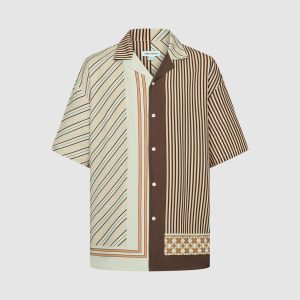 Striped Short Sleeve Shirts