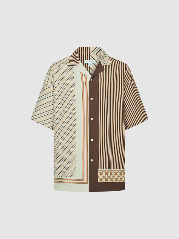 Striped Short Sleeve Shirts - Image 3