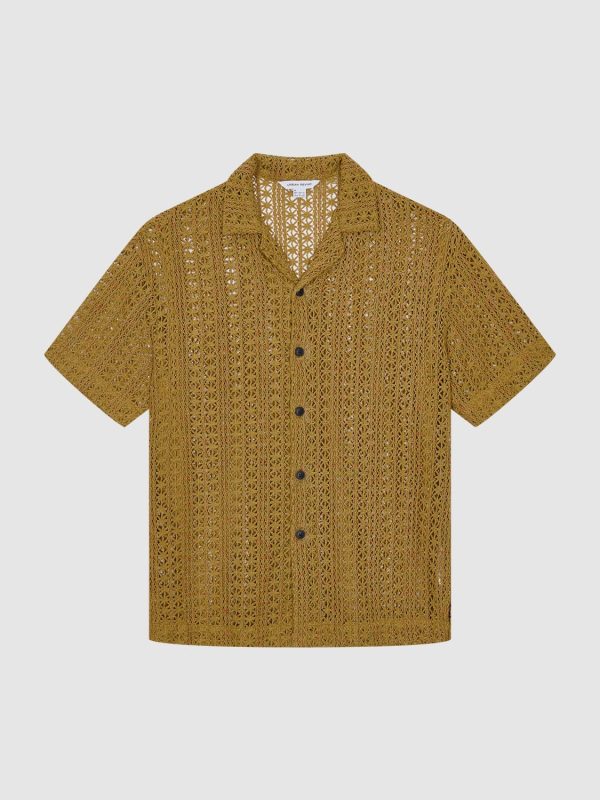 Crochet Short Sleeve Shirts