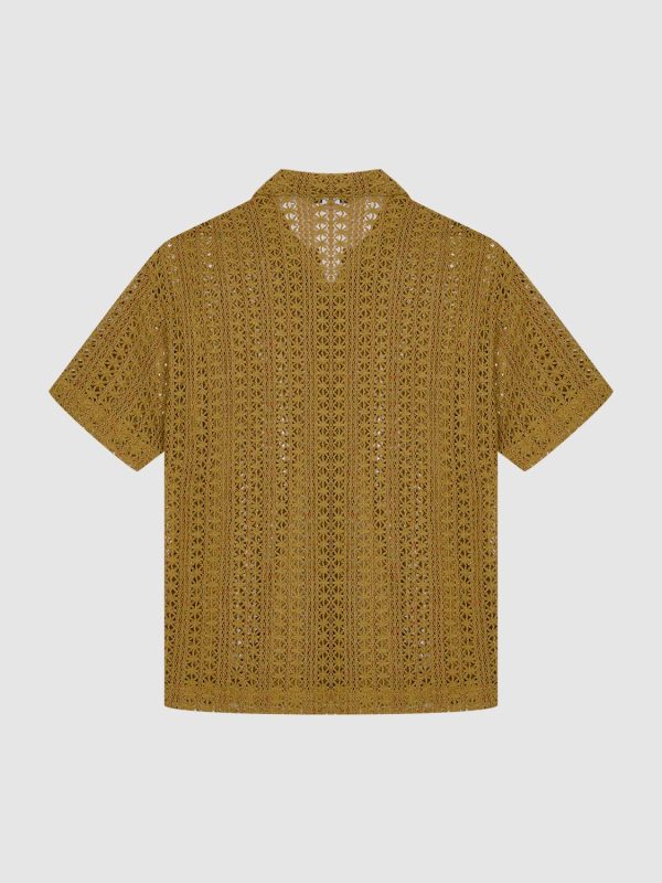 Crochet Short Sleeve Shirts - Image 2