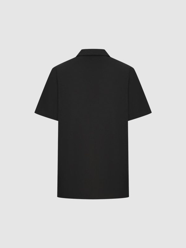 Camp Collar Short Sleeve Shirts - Image 4