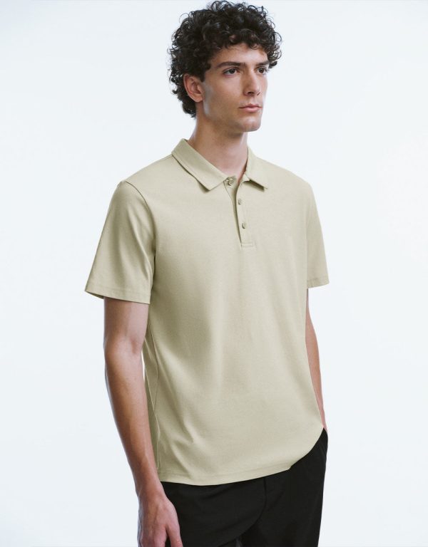 Knitted Polo T-Shirt - Image 3