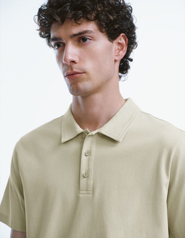 Knitted Polo T-Shirt - Image 4