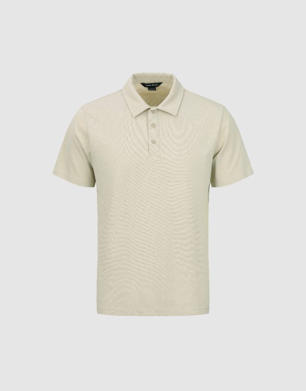 Knitted Polo T-Shirt - Image 2