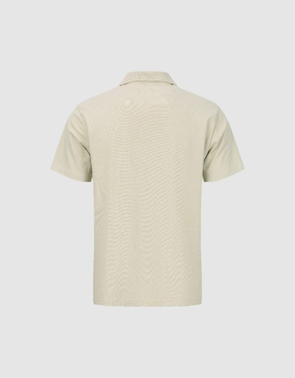 Knitted Polo T-Shirt - Image 5