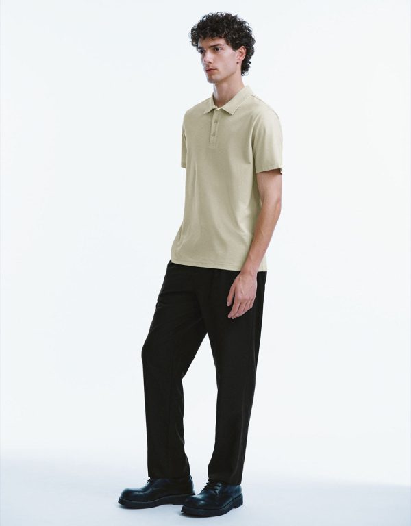 Knitted Polo T-Shirt - Image 7