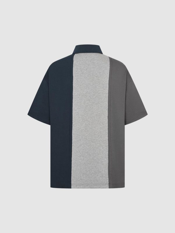 Color Blocks Polo Shirts - Image 2